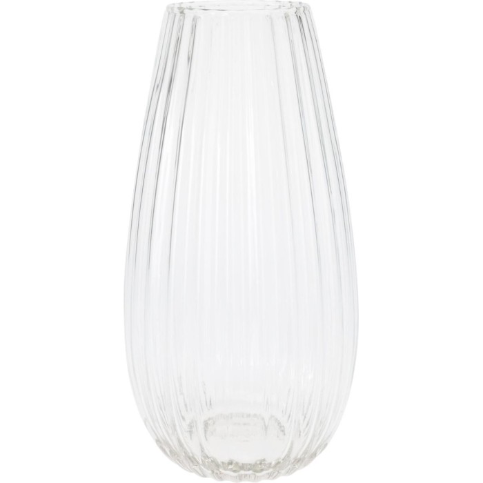 VASO VETRO 15X30CM RILIEVO